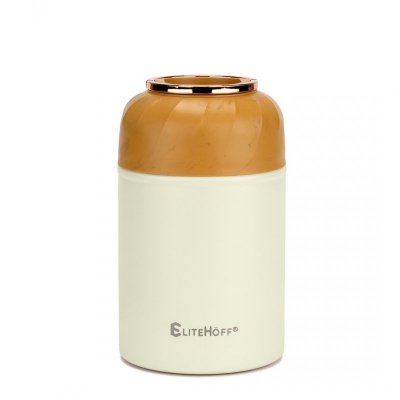 TERMOS OBIADOWY 500ml Z MISKĄ I SKŁADANĄ ŁYŻKĄ E-8250