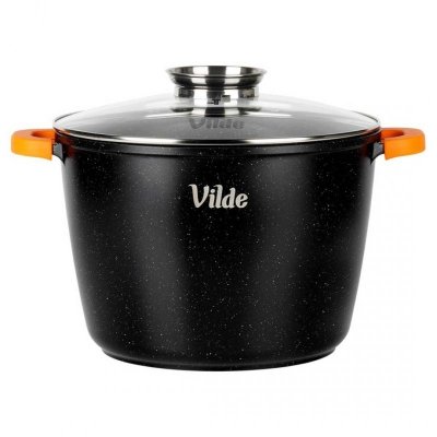 GARNEK GRANITOWY WYSOKI 9,7L 28cm Z POKRYWĄ Z AROMATYZEREM TERRUNA 199111