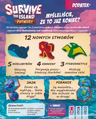 Rebel Gra Survive the Island: Potwory