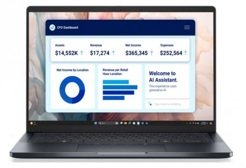 Laptop Dell Pro 14 Premium PA14250 W11P U7-268V/32GB/512GB SSD CL35/FgrPr/IRCam&Mic/WLAN+BT|14.0 QHD+ Touch/BcklKb/3C/vPro/3YPS