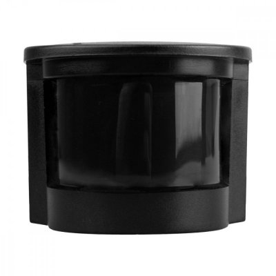 Czujnik ruchu i zmierzchu MCE25 B/B 180 stopni, max 1200W, z czarną przesłona, 5-12m