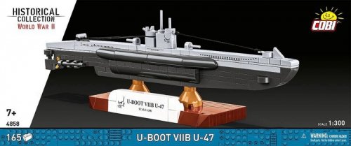 Klocki U-Boot VIIB U-47 165 klocków 1:300