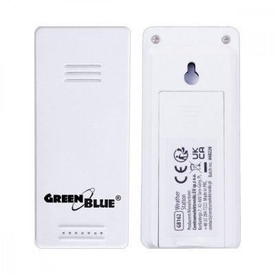 Stacja pogody bezprzewodowa GB162 temperatura IN/OUT, zegar, zasieg do 60 m