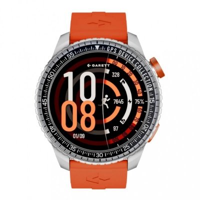 Smartwatch Compass GPS srebrny