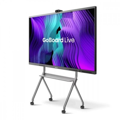 Monitor interaktywny 86MR6DE 86 cali 4K GoBoard Live zaawansowany wyświetlacz interaktywny z wbudowaną kamerą 4K