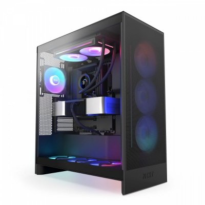 Chłodzenie wodne Kraken PLUS 240 RGB LCD czarne