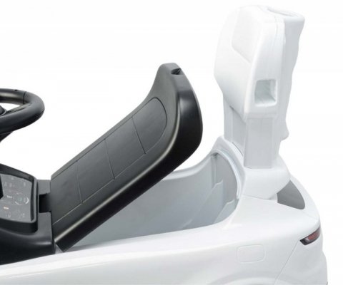 Jeździk z rączka Porsche Cayenne White biały