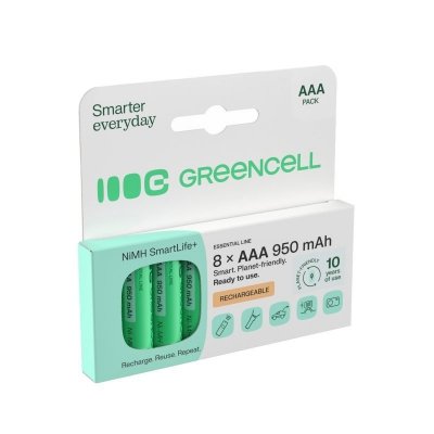 Akumulatorki paluszki 8xAAA HR03 950mAh