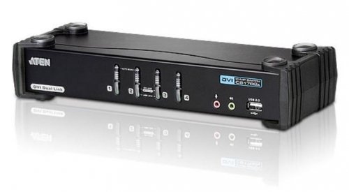 ATEN Przełącznik 4-Port USB DVI Dual lin k/Audio KVMP CS1784A