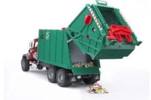 BRUDER Pojazd Mack Śmieciarka