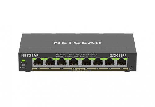 Netgear Przełącznik Switch GS308EPP 8xGE PoE+