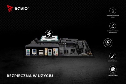 Savio Pasta termoprzewodząca 14,5W/m-K 1g TG-04