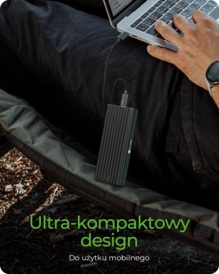 IcyBox Obudowa IB-1917M-C32a NVMe USB 3.2 Gen 2x2,  20 Gbit/s