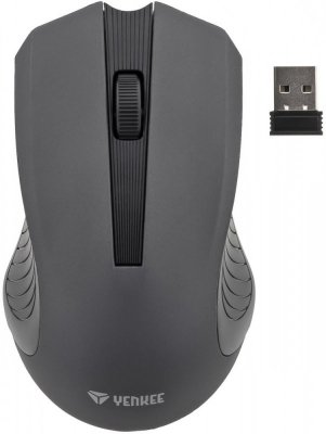 YENKEE Mysz bezprzewodowa 2,4GHz symetryczna 3 przyciski zasięg 10 m
