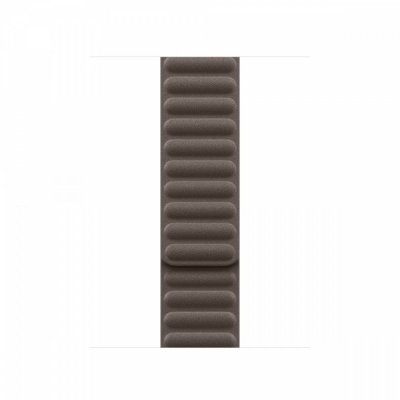 Apple Pasek karbowany magnetyczny w kolorze szarobrązowym do koperty 42 mm - rozmiar M/L