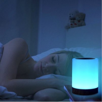 Techly Lampka nocna Techly LED kolorowa bezprzewodowa
