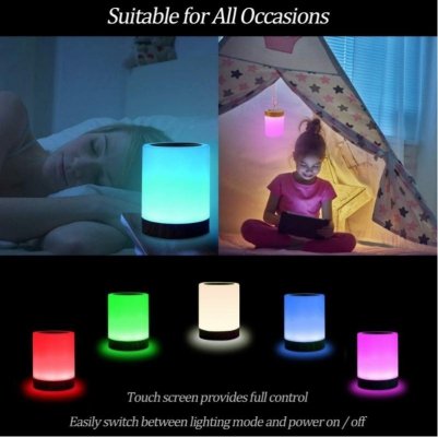 Techly Lampka nocna Techly LED kolorowa bezprzewodowa