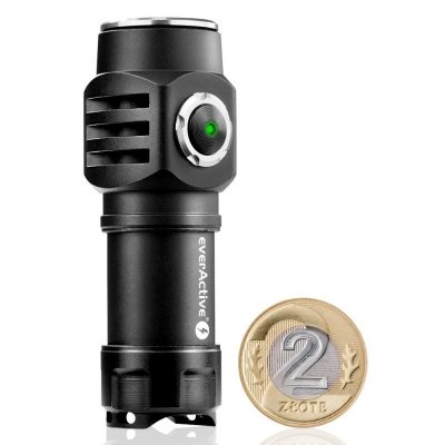 everActive Latarka ręczna diodowa LED DROPPY barwa ciepła 500 lumenów FL-50RW