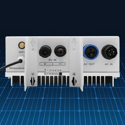 Qoltec Inwerter Przetwornica solarna do grzania wody ECO Solar Boost |  MPPT | BYPASS | LCD | 3kW/4kW | Wi-Fi