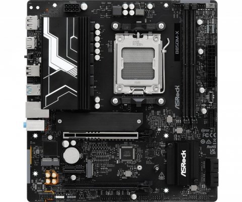 ASRock Płyta główna B850M-X R2.0 AM5 2DDR5 M.2 USBC mATX
