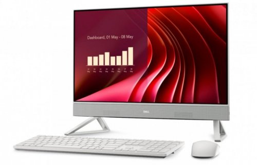 Dell Komputer Dell 24 All-in-One EC24250 Win11Pro  CORE 7-150U/16GB/1TB/23.8 FHD Touch/Intel Graphics/Cam/WLAN + BT/Backlit Kb/3
