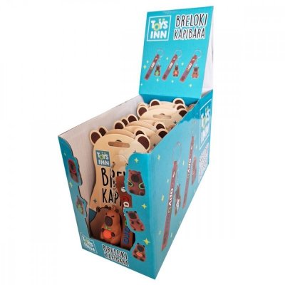 Stnux Breloki Kapibara mix Display 12 sztuk