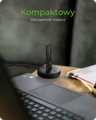IcyBox Stacja dokująca dla NVMe+SATA SSD IB-1610MCD-C31