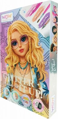 Kids Euroswan Zestaw kreatywny Mandala brokat