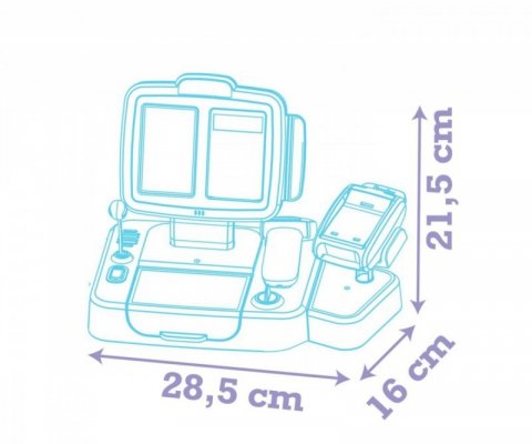 Smoby Kasa z czytnikiem kart Stitch