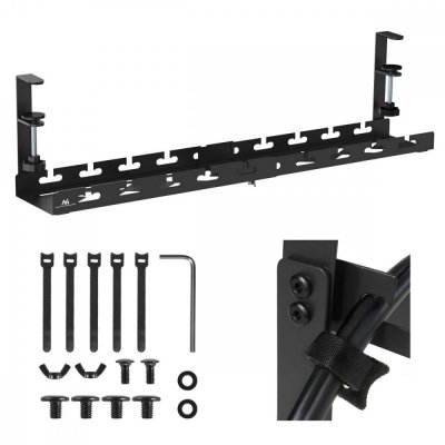 Maclean Organizer podbiurkowy na kable MC-103 B
