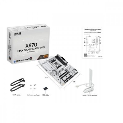 Asus Płyta główna X870 MAX GAMING WiFi7 W AM5 4DDR5 HDMI/USB-C