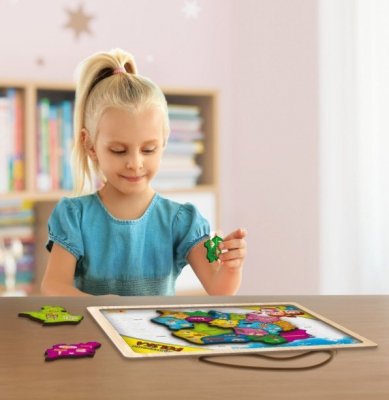 Lisciani I'M A Genius Magnetyczna mapa Polski