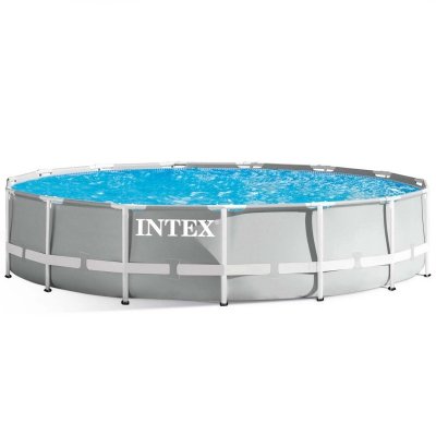 Basen ogrodowy stelażowy 457 x 107 cm zestaw 12w1 INTEX 26724