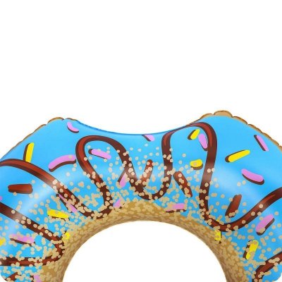 Dmuchane koło plażowe do pływania niebieski Donut 107cm BESTWAY