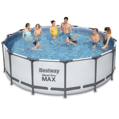 Basen ogrodowy stelażowy 457 x 122 cm 11w1 Bestway 56438