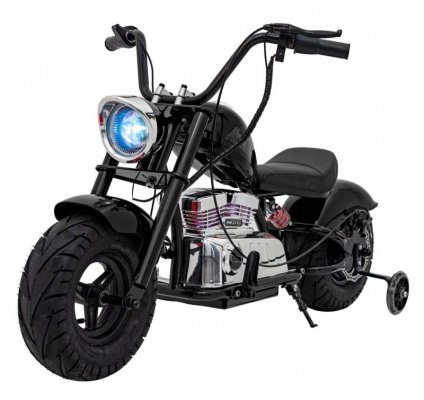Pojazd Motorek Chopper Warrior Czarny