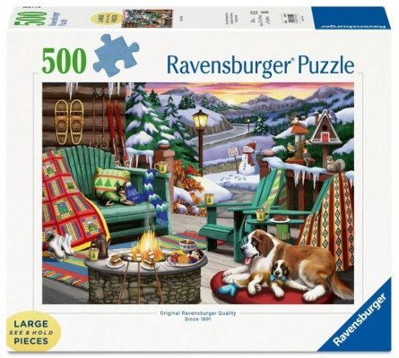 Puzzle 2D: Zimowy klimat 500el