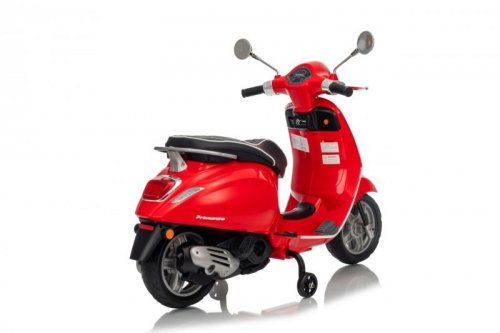 Pojazd Skuter Vespa ROMA Czerwony