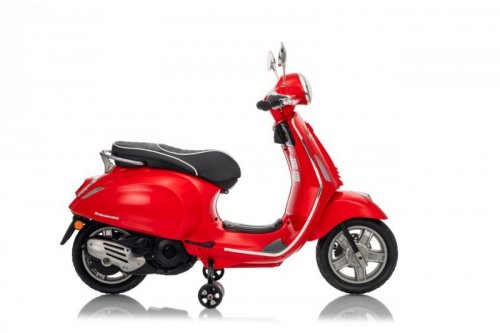 Pojazd Skuter Vespa ROMA Czerwony