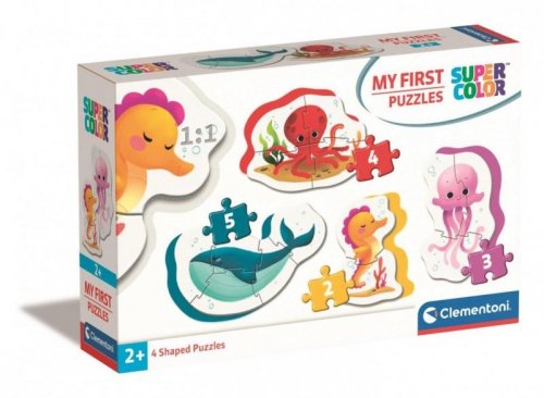 Moje Pierwsze Puzzle Sea Life