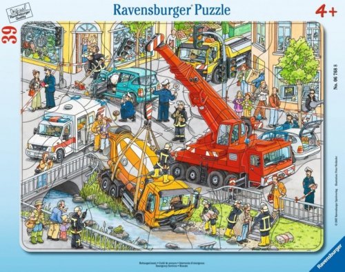Puzzle 39 Emergency Services Frame