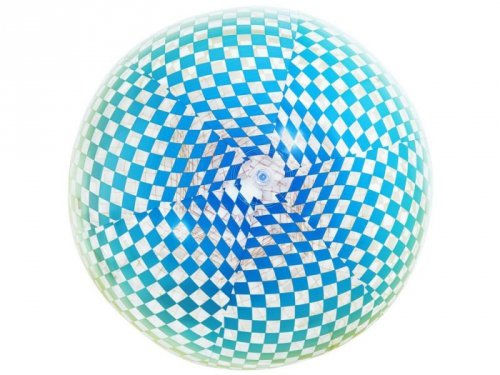 Bestway Dmuchana piłka plażowa KOLOROWE KWADRACIKI - duża 107cm 31152