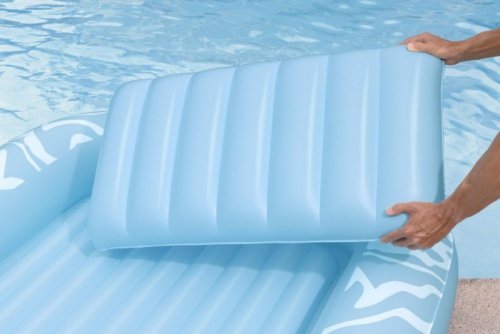 Dmuchany Materac do pływania Sun Kiss BESTWAY z Oparciem
