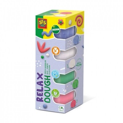 Plastelina Relax 4x90g