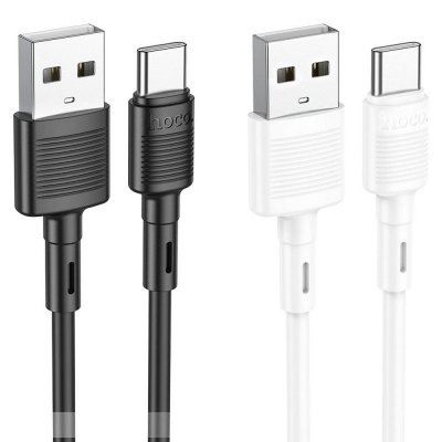 Kabel USB A do USB C Hoco 3A 1 m X83 czarny