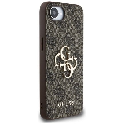 GUESS futerał do IPHONE 16e (SE 4 2025) GUHCPSE44GMGBR (4G PU Big Logo) brązowy