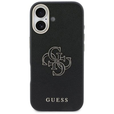 GUESS futerał do IPHONE 17 GUHCP17S5PS4RGGK (PU FW Resin Logo) czarny
