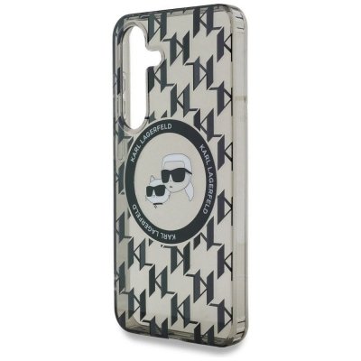 KARL LAGERFELD futerał do SAMSUNG S25 KLHMS25SHMCKMHK (Magnetic IML Metal Monogram KC Heads) czarny