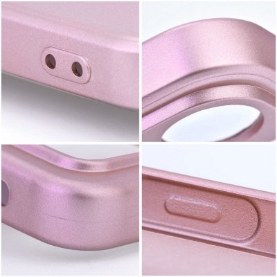 Futerał do iPhone 17 AIR Metallic różowy