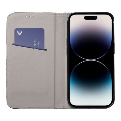 Etui z klapką na iPhone 17 AIR Smart Magneto ciemnozielone